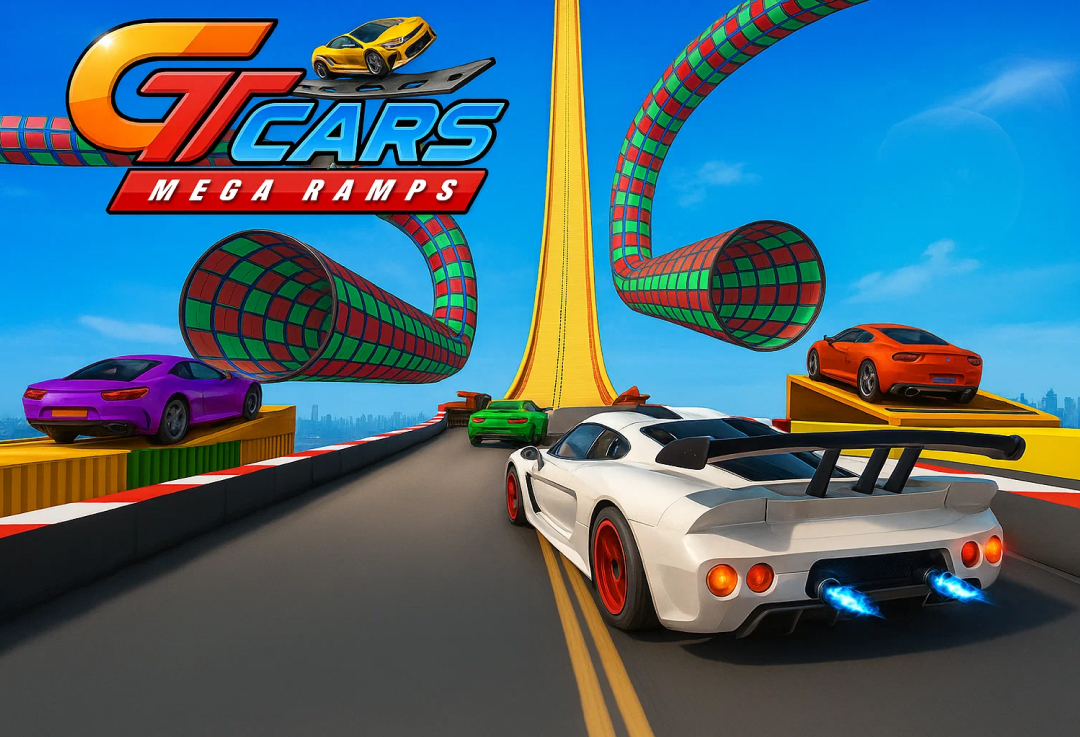 Play GT Cars Mega Ramps Online 🚗 YupGames